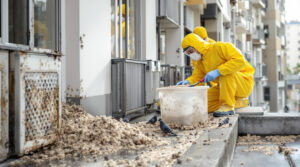 service professionnel de collecte et évacuation du guano de pigeons pour particuliers et syndics, garantissant propreté et hygiène de vos espaces.