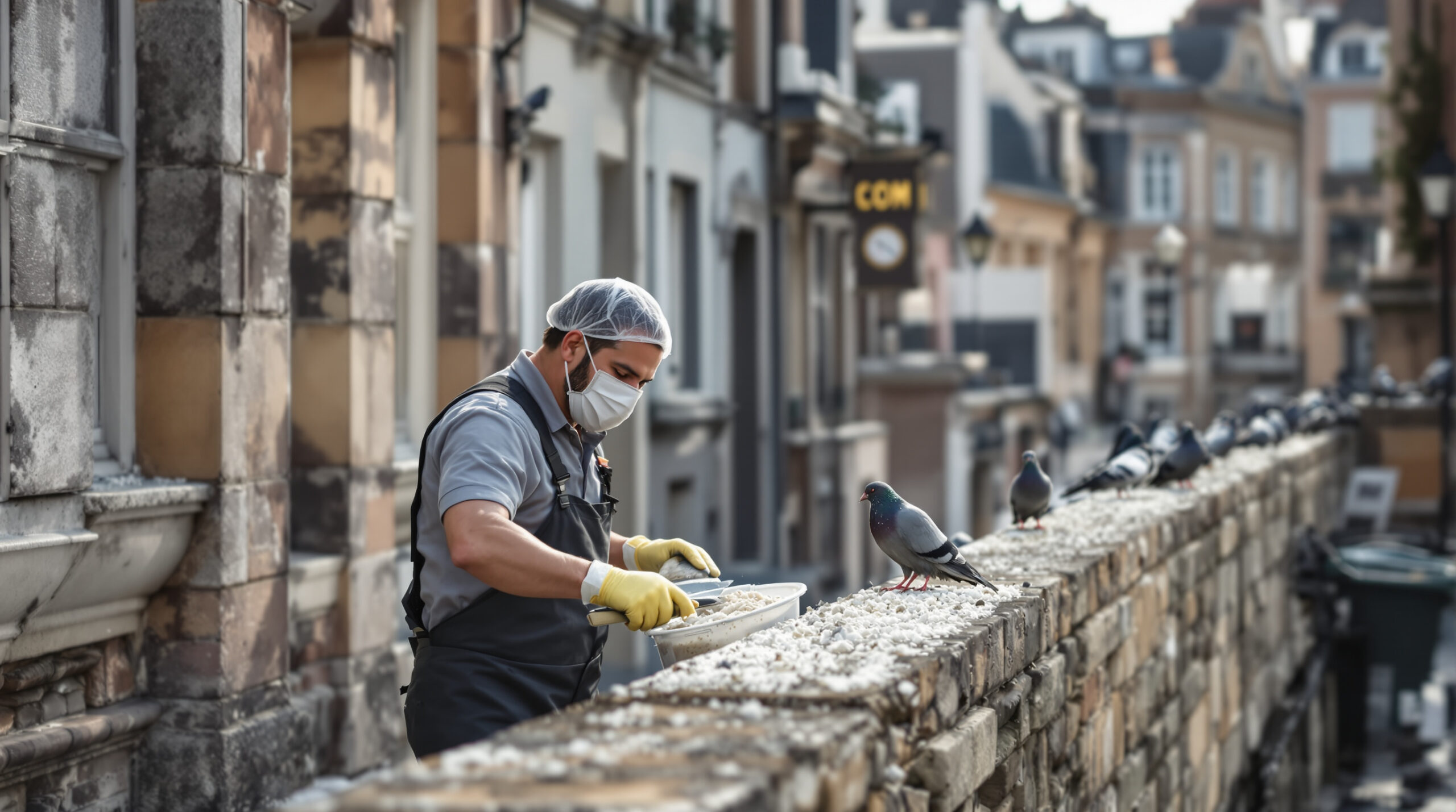 service professionnel de déblaiement, vidage et enlèvement de fientes de pigeons à saint-étienne (42000) pour un environnement propre et sain.
