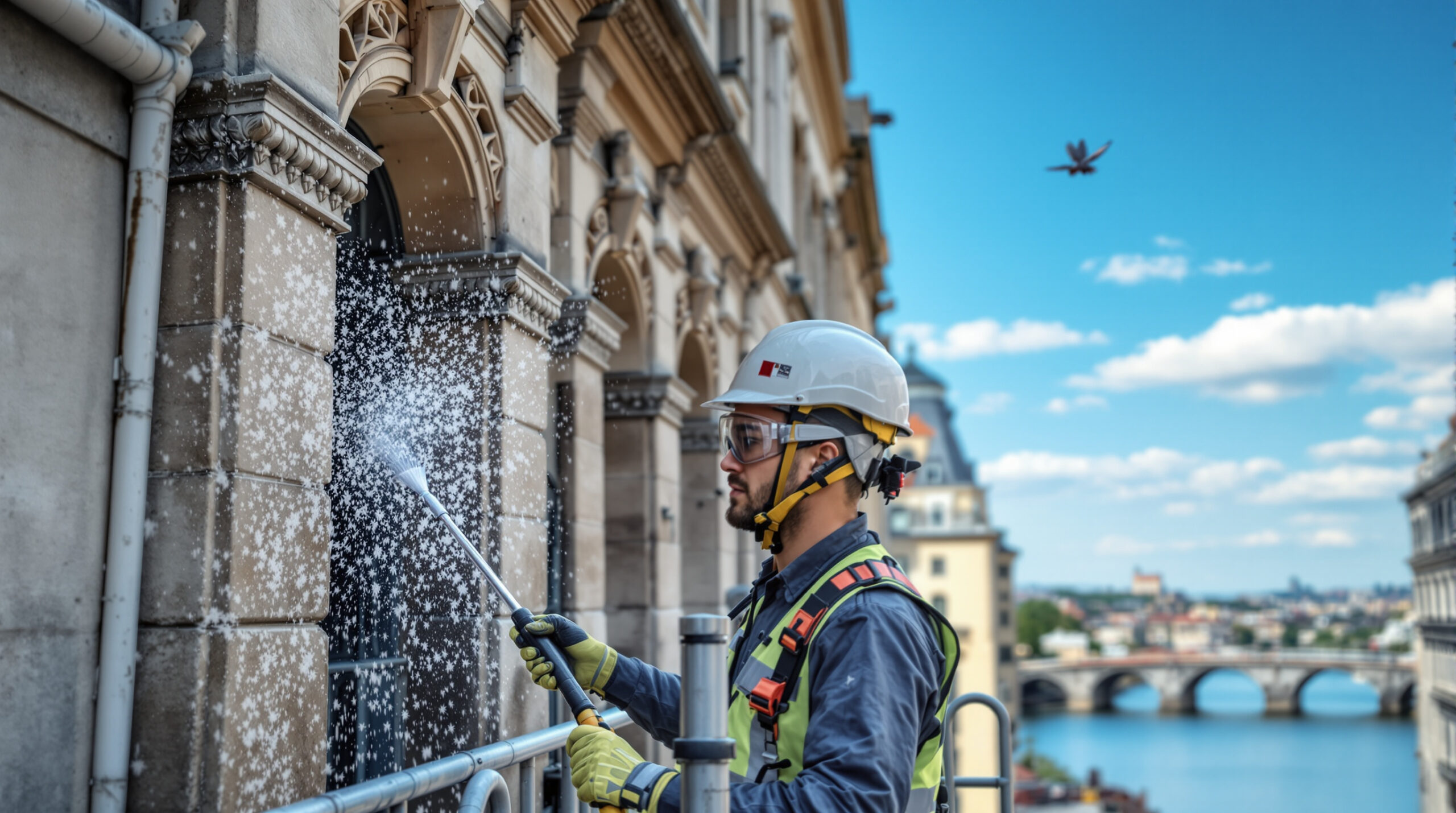 entreprise spécialisée en lutte aviaire et nettoyage de fientes à lyon (69000), offrant des solutions efficaces pour protéger vos bâtiments et assurer un environnement sain.
