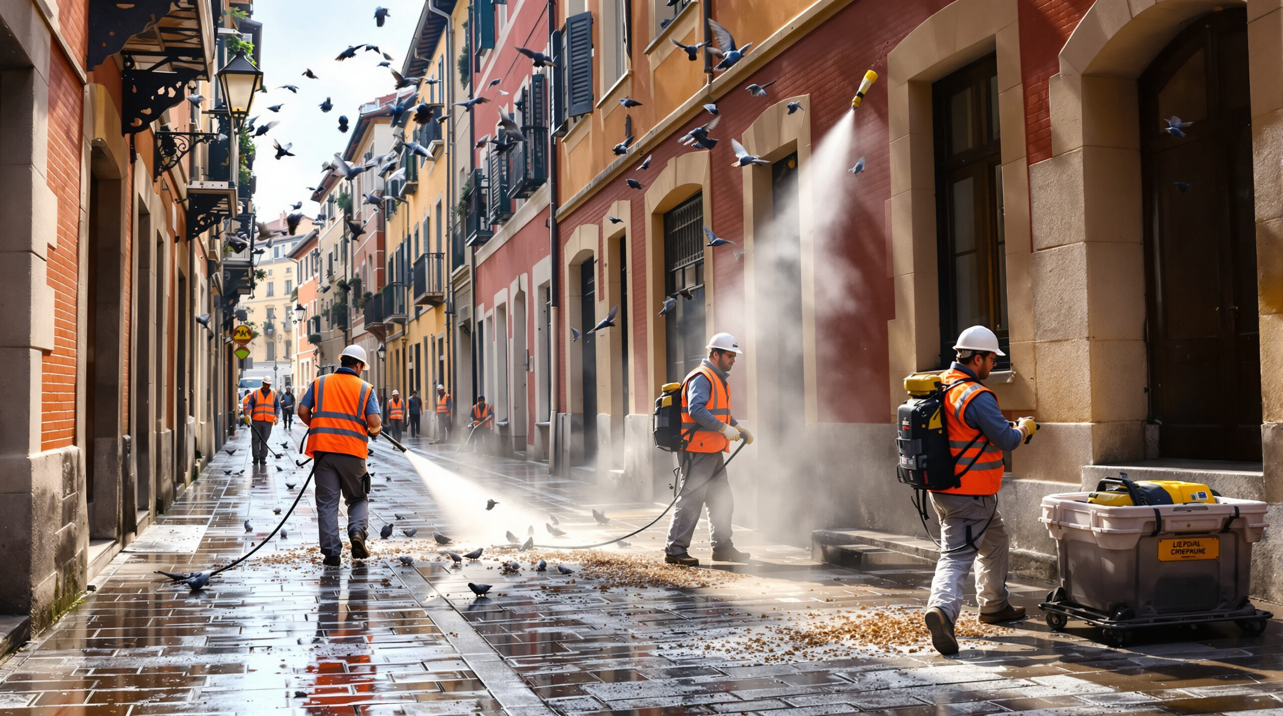 expert en lutte contre les pigeons nuisibles à lyon, nous proposons des solutions efficaces de prévention et de nettoyage des déjections pour préserver la propreté et la santé de vos espaces.