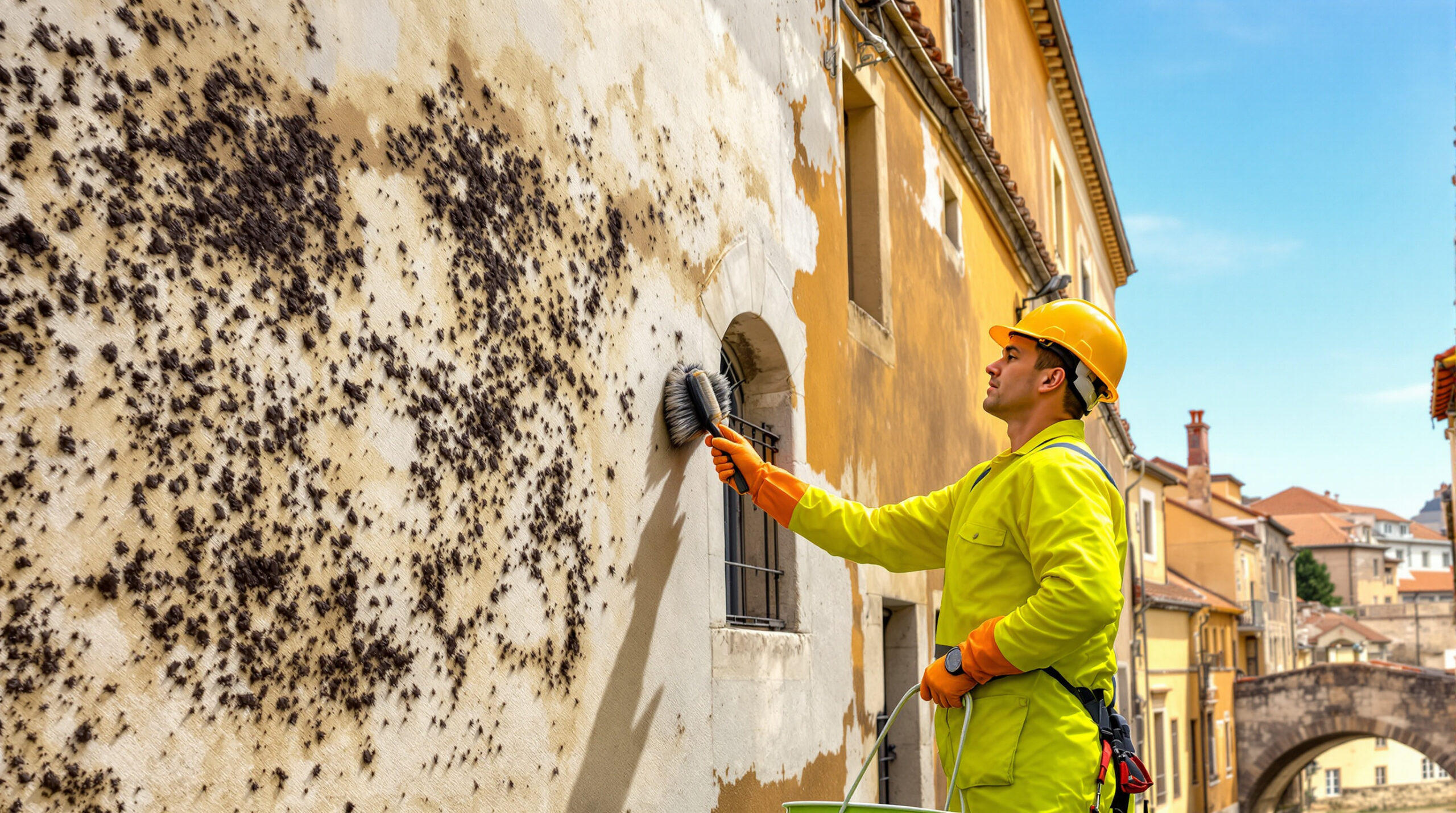 service professionnel de nettoyage des fientes de pigeons à avignon 84000. devis gratuit, contactez-nous au +33607580882 pour un environnement propre et sain.