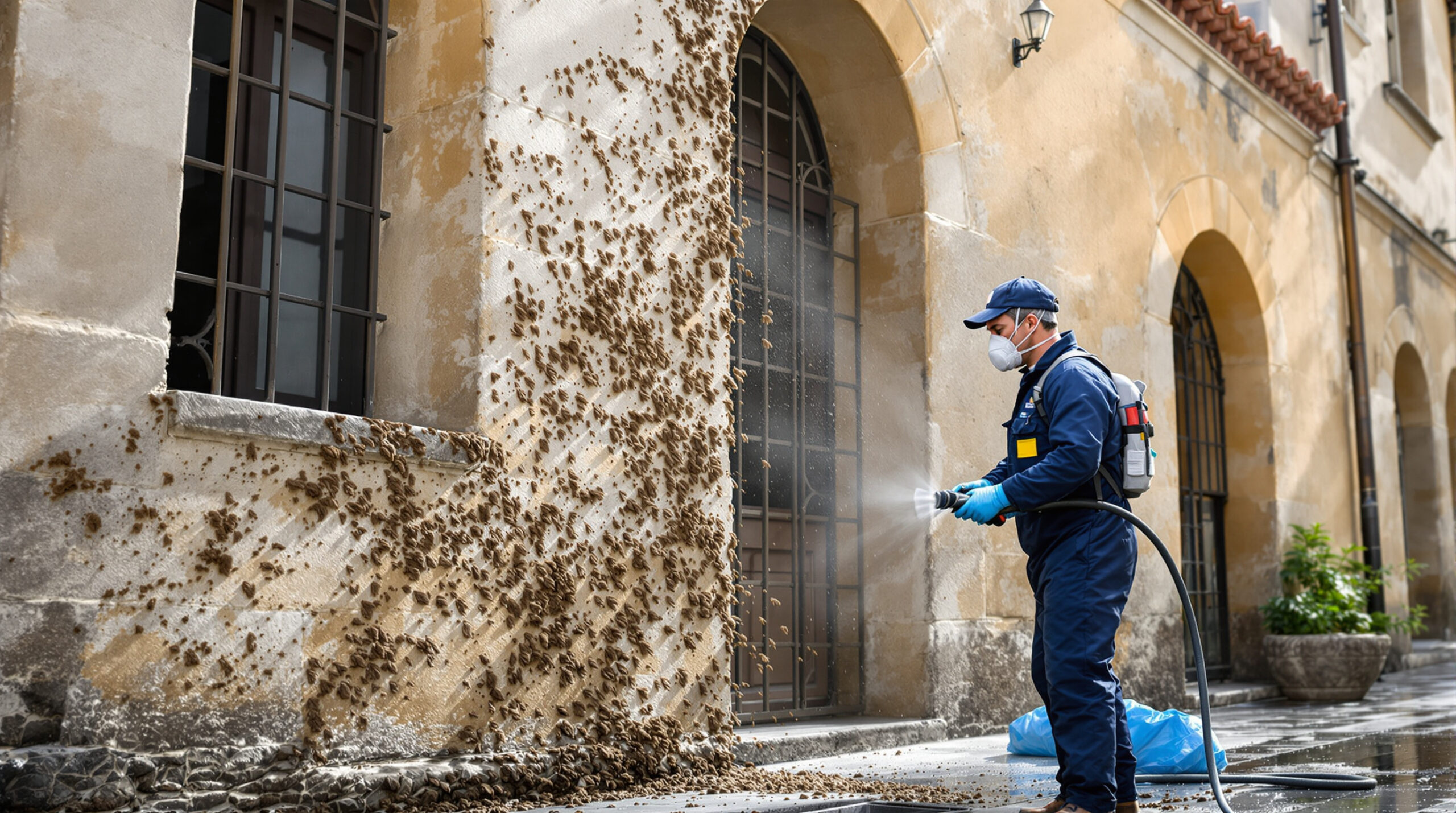 service professionnel de nettoyage des fientes de pigeons à bergerac (24100). devis gratuit au +33 6 07 58 08 82. intervention rapide et efficace pour un environnement sain.
