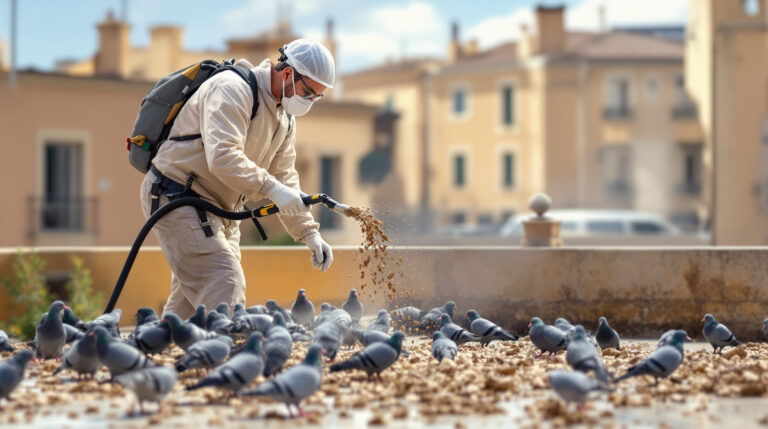 service professionnel de nettoyage des fientes de pigeons à béziers (34500). devis gratuit, intervention rapide. contactez-nous au +33 6 07 58 08 82.