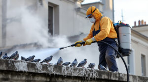 service professionnel de nettoyage des fientes de pigeons à castres 81100. devis gratuit au +33 6 07 58 08 82 pour un environnement propre et sain.