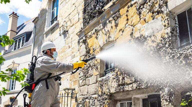 service professionnel de nettoyage des fientes de pigeons à châteaubriant (44110). intervention rapide et devis gratuit au 06.07.58.08.82.