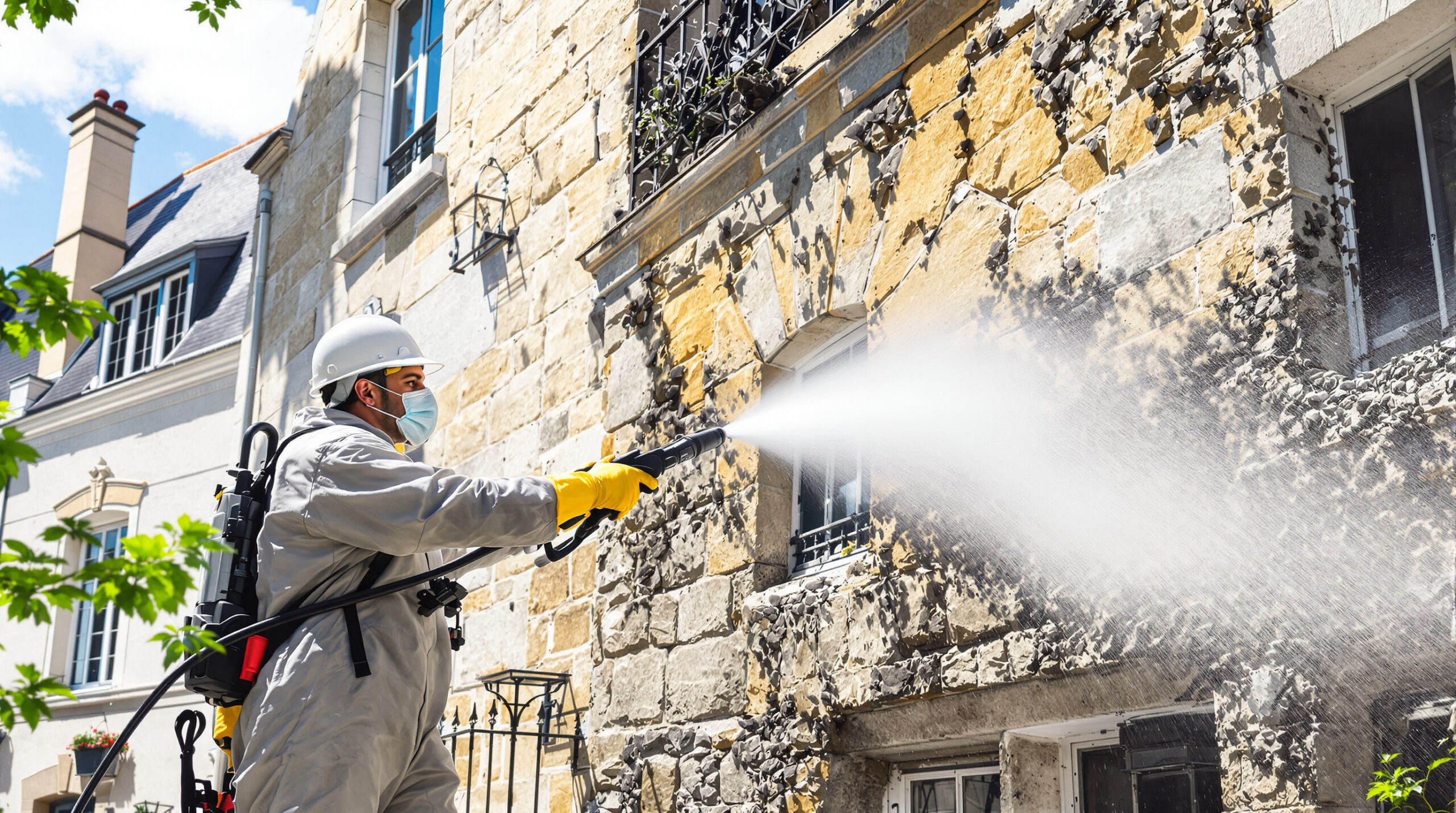 service professionnel de nettoyage des fientes de pigeons à châteaubriant (44110). intervention rapide et devis gratuit au 06.07.58.08.82.