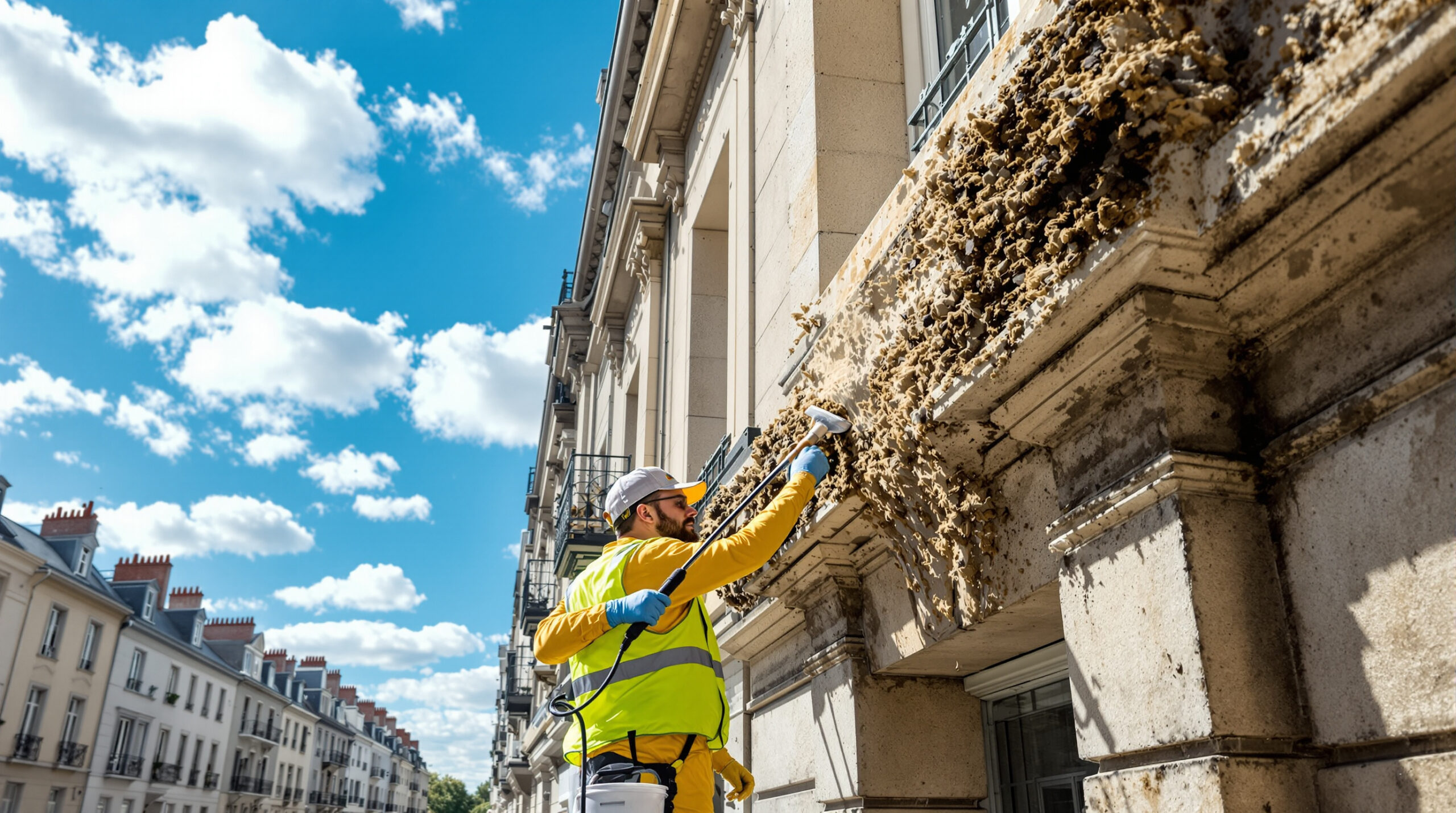 service professionnel de nettoyage des fientes de pigeons à colomiers (31770). devis gratuit et intervention rapide. contactez-nous au +33 6 07 58 08 82 pour un environnement propre et sain.