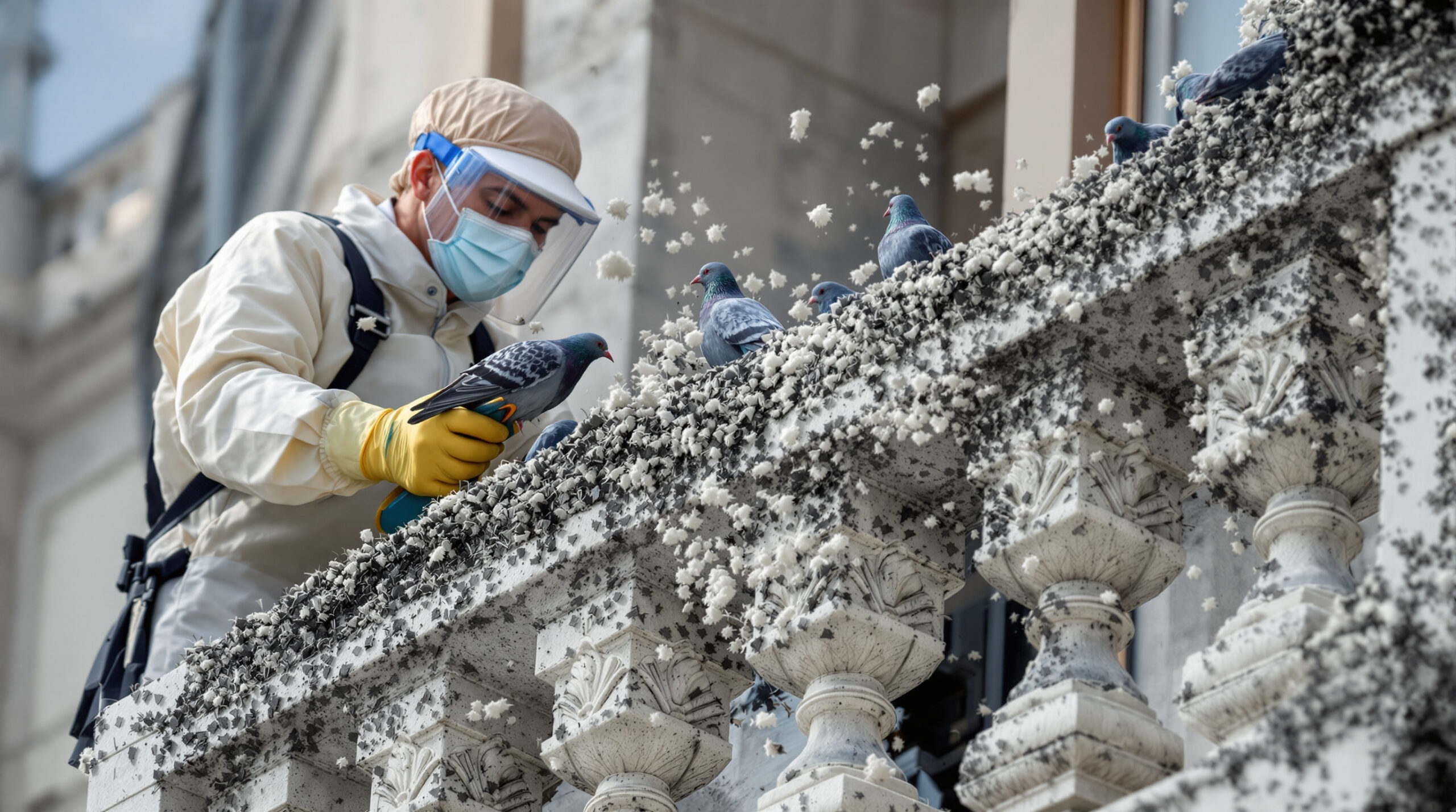 service professionnel de nettoyage des fientes de pigeons à couëron (44220). intervention rapide et devis gratuit. contactez-nous au +33 6 07 58 08 82 pour un espace propre et sain.