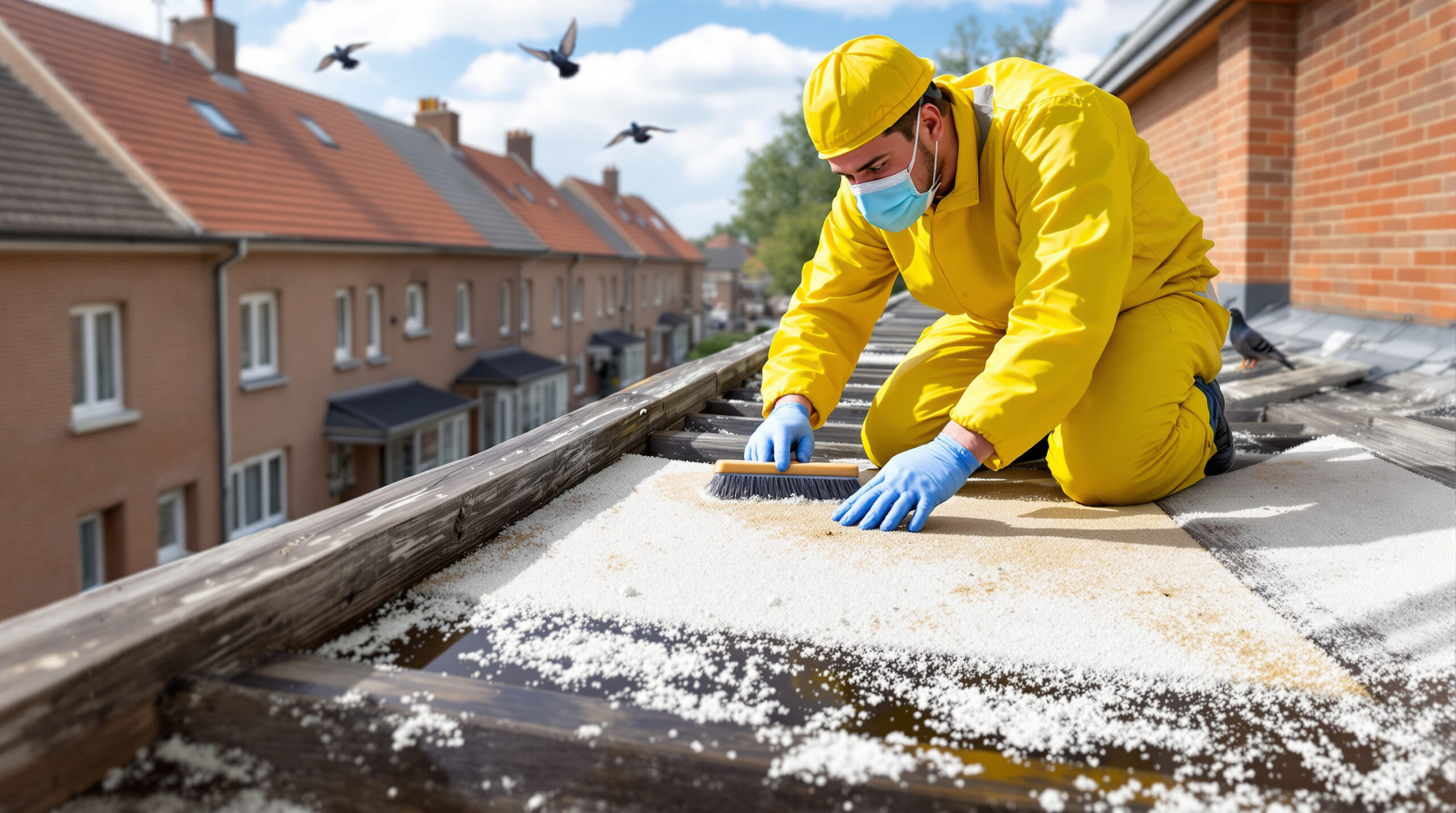service professionnel de nettoyage des fientes de pigeons à décines-charpieu (69150). intervention rapide et devis gratuit. contactez-nous au +33 6 07 58 08 82 pour un environnement propre et sain.