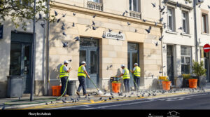 service professionnel de nettoyage des fientes de pigeons à fleury-les-aubrais (45400). demandez votre devis personnalisé au +33 6 07 58 08 82 pour une intervention rapide et efficace.