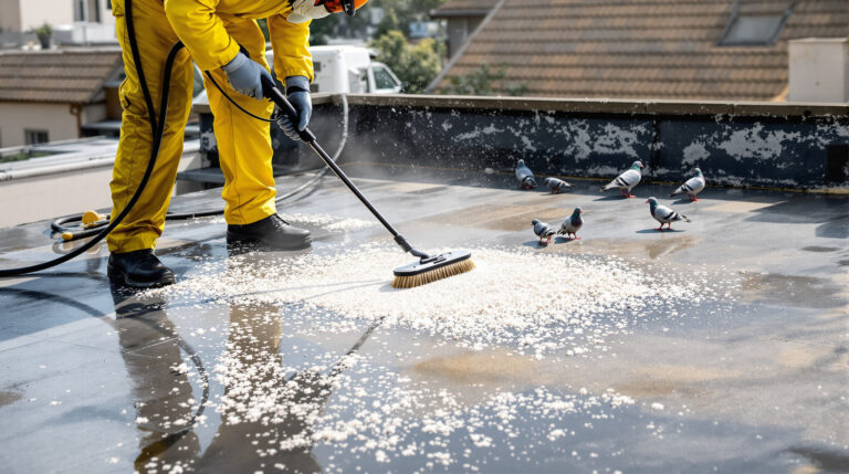 service professionnel de nettoyage des fientes de pigeons à kingersheim 68260. obtenez un devis rapide au 06.07.58.08.82 pour un environnement propre et sain.