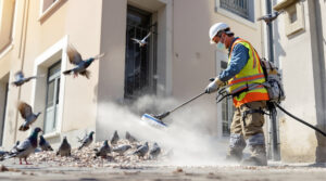 service professionnel de nettoyage des fientes de pigeons à montivilliers (76290). obtenez un devis rapide au 06.07.58.08.82 pour un environnement propre et sain.