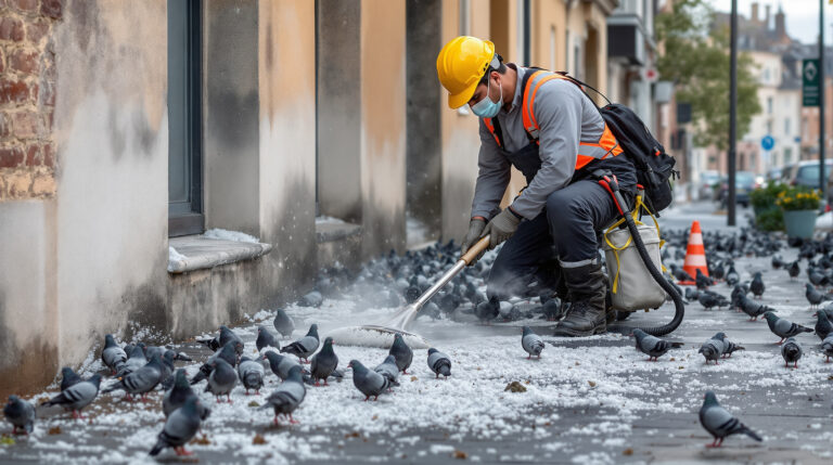 service professionnel de nettoyage des fientes de pigeons à obernai (67210). intervention rapide et devis gratuit au 06.07.58.08.82 pour préserver la propreté et la santé de votre environnement.