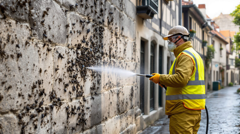 service professionnel de nettoyage des fientes de pigeons à périgueux (24000). devis gratuit, intervention rapide. contactez-nous au +33 6 07 58 08 82.