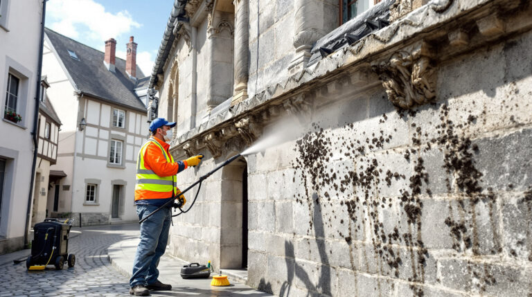 service professionnel de nettoyage des fientes de pigeons à quimper (29000). devis gratuit et rapide. contactez-nous au +33 6 07 58 08 82 pour un environnement propre et sain.