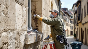 service professionnel de nettoyage des fientes de pigeons à sevremoine 49230. demandez votre devis personnalisé au +33607580882 pour un environnement propre et sain.