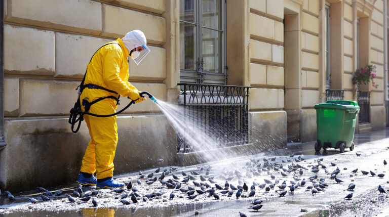 service professionnel de nettoyage des fientes de pigeons à vendôme 41100. intervention rapide et devis gratuit au 06.07.58.08.82 pour préserver la propreté et protéger votre bâtiment.