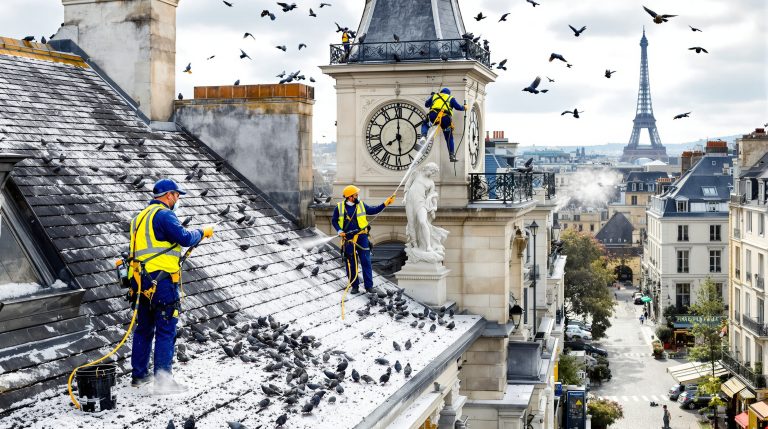 experts en nettoyage de fientes de pigeons, intervention rapide et efficace partout en france pour un environnement propre et sain.
