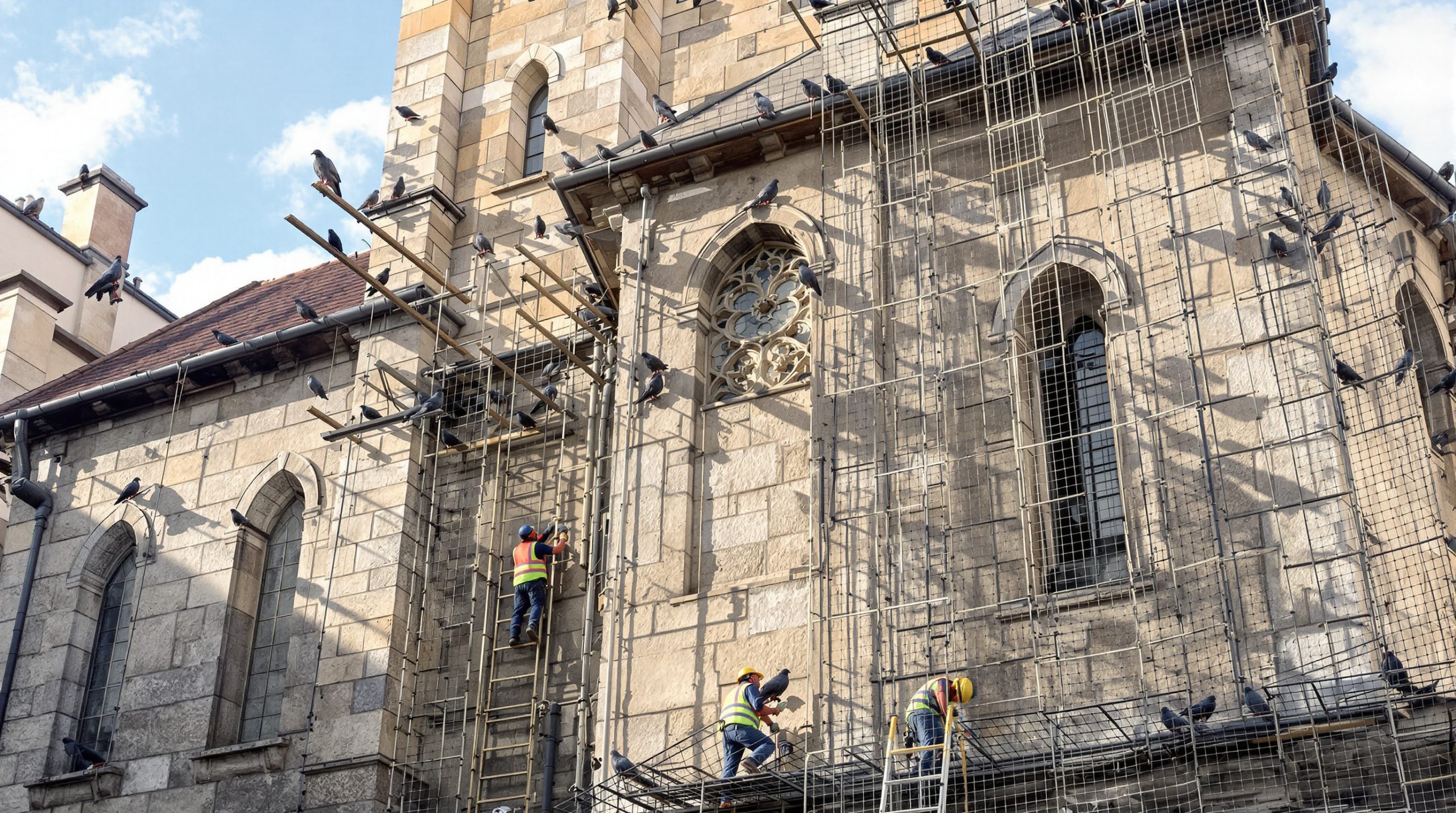 pigeonetta - contactez-nous au 06.07.58.08.82 pour le défientage d'église avant travaux. expertise professionnelle pour préserver votre patrimoine religieux.