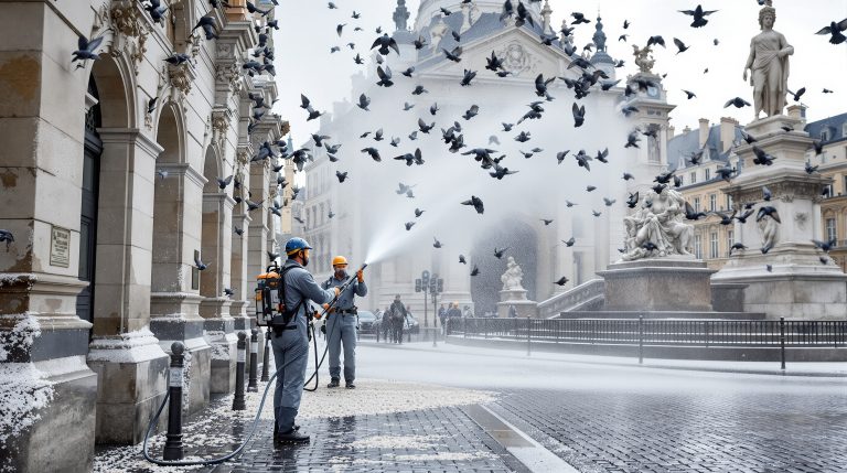 service professionnel de défientage : nettoyage et désinfection haute pression partout en france pour des installations impeccables et sécurisées.