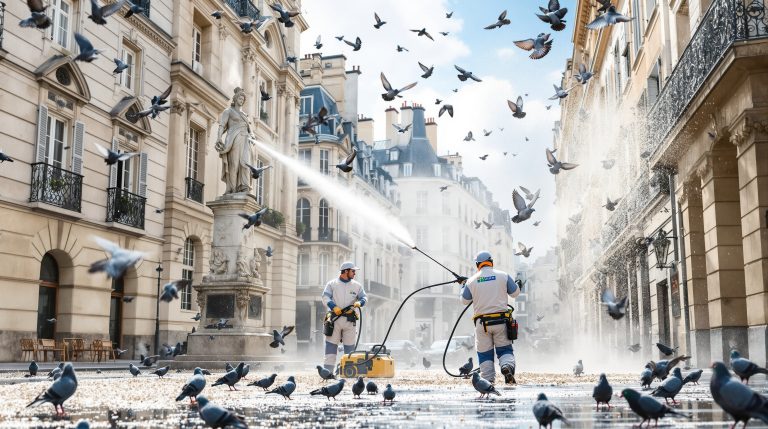 entreprise spécialisée dans le défientage et le nettoyage des déjections de pigeons, intervenant partout en france pour préserver la propreté et l'hygiène de vos bâtiments.