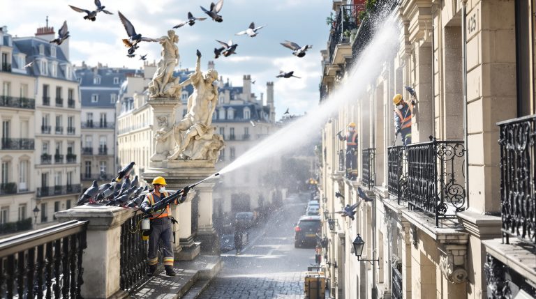 entreprise spécialisée dans le défientage et le nettoyage des fientes d'oiseaux, intervention rapide et efficace partout en france pour protéger vos bâtiments.